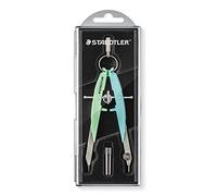 STAEDTLER Mars Comfort 556 Compás - verde pastel/azul, Ø 23 cm
