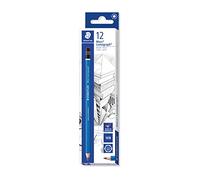 Staedtler Lápices de dibujo Mars Lumograph 100 10B, dureza baja – Pack de 12