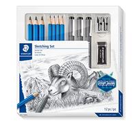Staedtler Lápices de madera 61 - 100 piezas - Gris