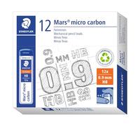 Staedtler Mars Micro 250 09 - Minas (0,9 mm, HB, 12 unidades)