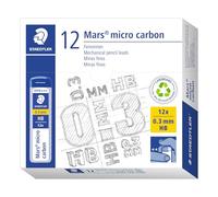 Staedtler Minas de repuesto Mars micro carbon 250 0,3 mm - Paquete 12 unidades