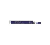 Conjunto de 4 paquetes de 6 minas (24 en total) HB para portaminas Staedtler Mars, micro carbón 250 de 1,3 mm