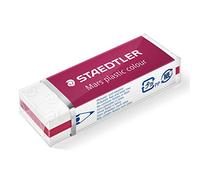 STAEDTLER Mars Plastic 52650E1-61. Goma de borrar de color blanco y pastel