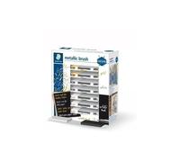 Staedtler - metallic brush marcador 70 pieza(s) Punta de pincel Oro, Plata, Blanco 8321-SCA70