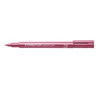Staedtler Metallic Marker 8323-232 - Marcador metálico color rojo. Caja de cartón con 10 marcadores