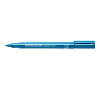 Staedtler Metallic Marker 8323-373 - Marcador metálico color azul. Caja de cartón con 10 marcadores