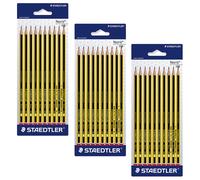 Staedtler Noris 120-2BK10D - Lápices HB, 10 unidades en blíster (3 x 10 unidades)
