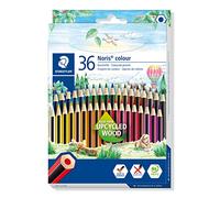 Staedtler - Lápices de color Noris 185 CD36 - Ecológicos, caja 36 unidades, multicolor