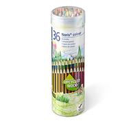 Staedtler Noris 185 MD36. Lápices de colores ecológicos. Bote de metal con 36 unidades.