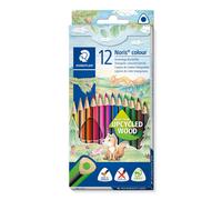 Staedtler Noris 187 C12. Lápices ecológicos. Caja con 12 lápices de colores vari