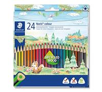 Staedtler Lápices de colores Noris 187 C24 ecológicos – caja con 24 lápices