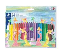 Staedtler noris 221 pack de 24 ceras giratorias - diametro 6mm - resis