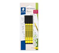 STAEDTLER Noris 307-3 BK4 - Bolígrafo para escritura a mano, color azul, paquete de 4