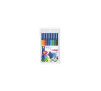 Staedtler noris 326 rotulador negro, azul, marrón, verde, naranja, ro