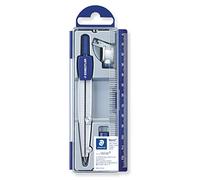 Staedtler Compás 550 60 de dibujo con aguja roma, adaptador universal, 130 mm