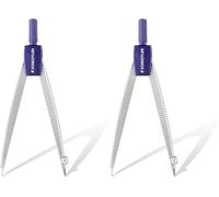 STAEDTLER Noris 550 Set compás escolar - círculo Ø 30 cm, con regla (Paquete de 2)