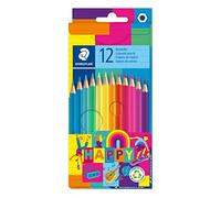 STAEDTLER Noris Happy 146C12 HA - Lápices de colores (12 lápices de colores en estuche de cartón)