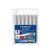 Staedtler noris jumbo 340 pack de 6 rotuladores jumbo - punta de fibra