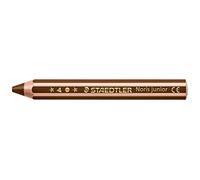 Staedtler Noris Junior 140-76 - Lápiz de colores (3 en 1, 6 unidades), color marrón