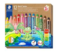 STAEDTLER Noris junior 140 Lápices 3 en 1 - 12 colores