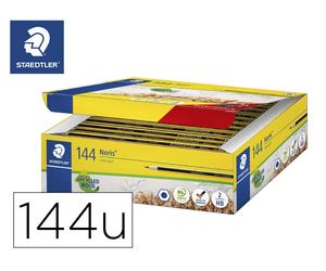 Staedtler Noris nº 2 Lápices de Grafito HB, Pack de 144 Unidades