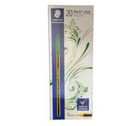 Staedtler Noris Stick - Caja de bolígrafos (20 unidades), color verde