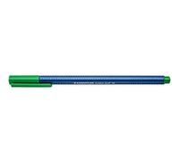 STAEDTLER Noris Triplus Ball 437 M-5. Bolígrafo con punta de bola y anchura media. Caja con 10 bolígrafos de color verde.