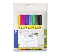 Staedtler Rotulador de punta fina Noris 307 multicolor 10 piezas