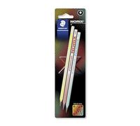 STAEDTLER NORIX® 181 181-HBBK3 - Blister con 3 lápices en colores surtidos