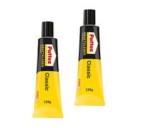 STAEDTLER Pattex Kraftkleber Classic, 2 x 125 g Extremadamente Fuerte para una Resistencia máxima, Multiuso de Uso Universal, Adhesivo Altamente Resistente al Calor, Uncolored, One Size
