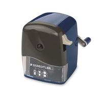 Staedtler Sacapuntas 501 180 – de manivela, punta ajustable cónica, Azul