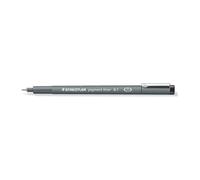 Staedtler Pigment liner Fineliner 0.1mm - Rotulador (Negro) 0.1 mm