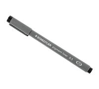 Staedtler Pigment liner Fineliner 0.5mm - Rotulador (Negro)