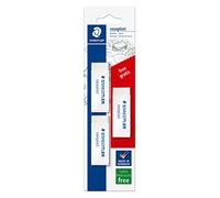 Staedtler Rasoplast 526B20BK3PST Gomas de Borrar de Color Blanco, Blíster con 3 Unidades