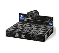Staedtler Rasoplast 526B40-9 - Goma de borrar (33 x 16 x 13 mm), color negro