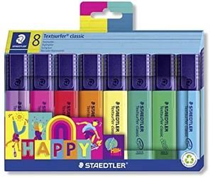 Staedtler resaltador textsurfer classic, happy colours, gran almacenam