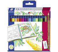 Staedtler rotulador con punta de fibra triplus, cuerpo triangular ergo