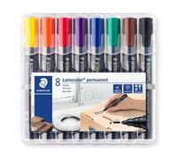STAEDTLER ROTULADOR LUMOCOLOR 352 8 COLORES SURTIDOS ROTULADORES