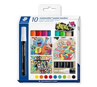 Staedtler Rotulador Lumocolor Trazo 2,4 mm Estuche 10 colores surtidos