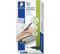 STAEDTLER ROTULADOR PERMANENTE LUMOCOLOR 317-9 M NEGRO (1 UNIDAD)