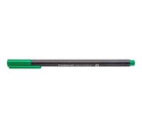Staedtler rotulador triangular, color verde, de plástico reciclado, p