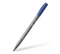 STAEDTLER Rotuladores de caligrafía Pigment, color índigo, punta de caligrafía de 2,00 mm, tinta pigmentada, resistente al agua, 10 rotuladores en estuche de cartón, 375-36
