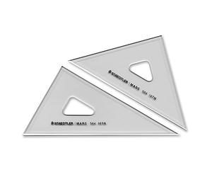 Staedtler Ruler - Juego de reglas triangulares para dibujo Ink Edge Mars 564 16 TN