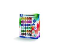 Staedtler - STAEDTLER ROTULADORES ACUARELABLES DOBLE PUNTA FINA/PINCEL 3001 EXPOSITOR 360 C/SURTIDOS - Color no elegible 3001 CA360