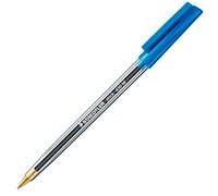 Staedtler Bolígrafos de bola Stick 430M3CP5 Caja 50 Punta media Azul