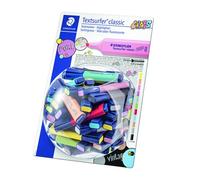STAEDTLER Textsurfer Classic 364 Pastel & Vintage Surtido con Expositor de 100 Unidades