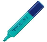Staedtler textsurfer classic 364 rotulador marcador fluorescente - punta biselada - trazo entre 1mm-5mm - tinta con base de agua - color turquesa (10 uds)