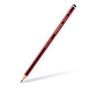STAEDTLER Tradtion 110-2B - Lápiz 2B, color negro/rojo 1