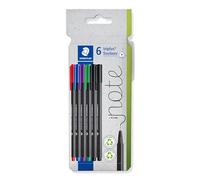 STAEDTLER Triplus 334 C6 - Rotuladores de punta fina (6 unidades, 6 unidades)