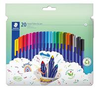 Staedtler Rotulador triplus color 323 C20 – punta resistente 1 mm – estuche 20 – apto para niños
